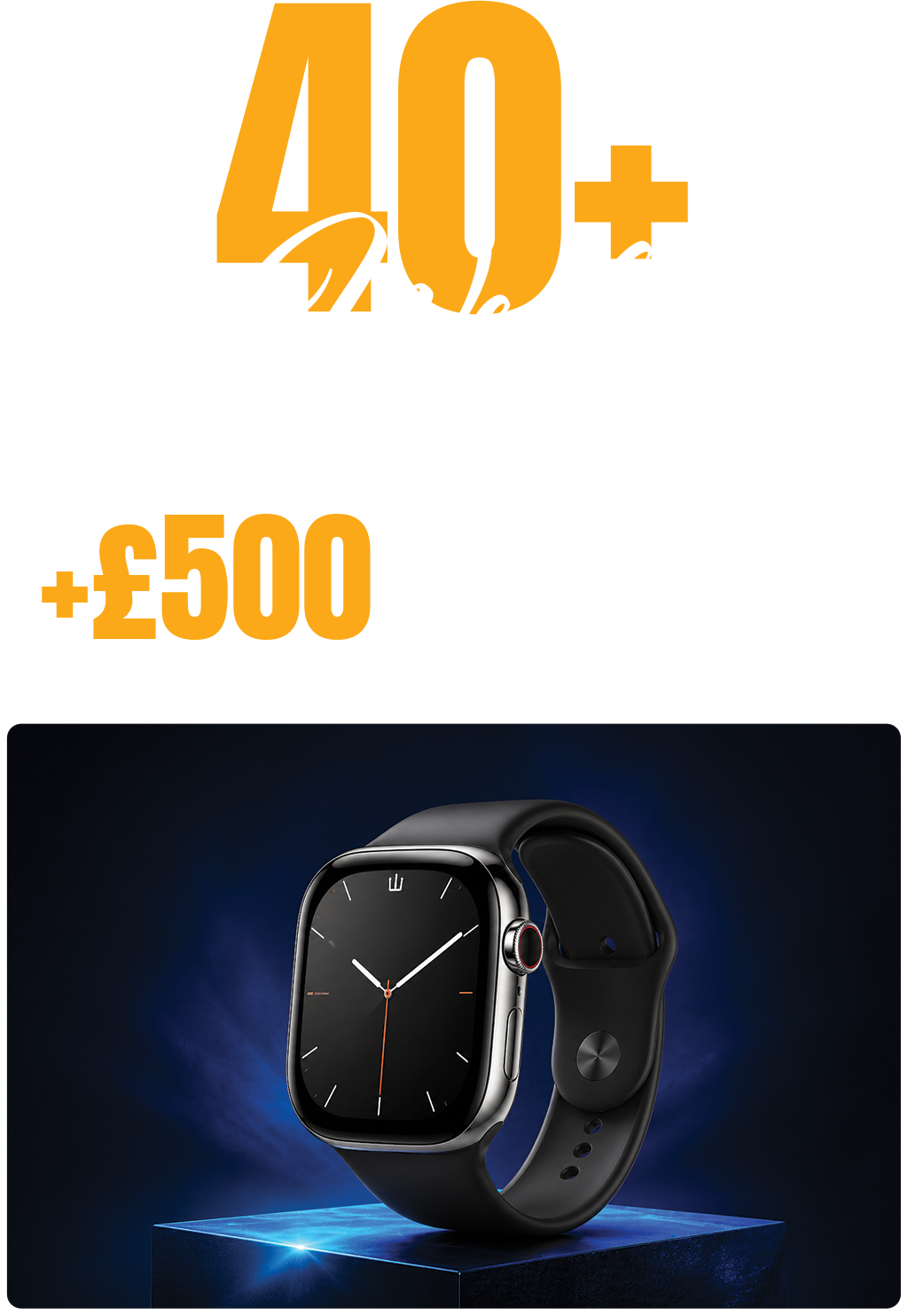 50+ Weeks — Apple Airpods +£500 Cashback