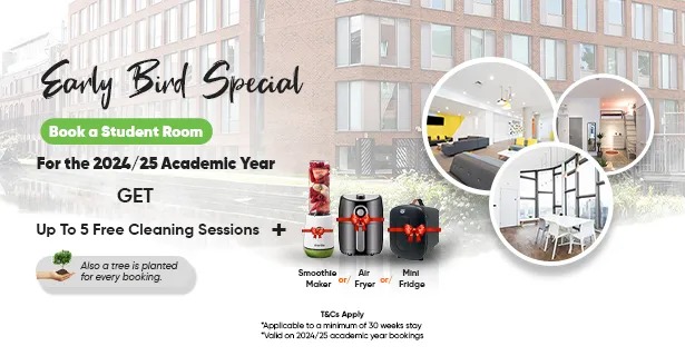 Early Birds Act Fast for Exclusive Offers: Book Your Room Early for the New Academic Year and Enjoy Exciting Perks!